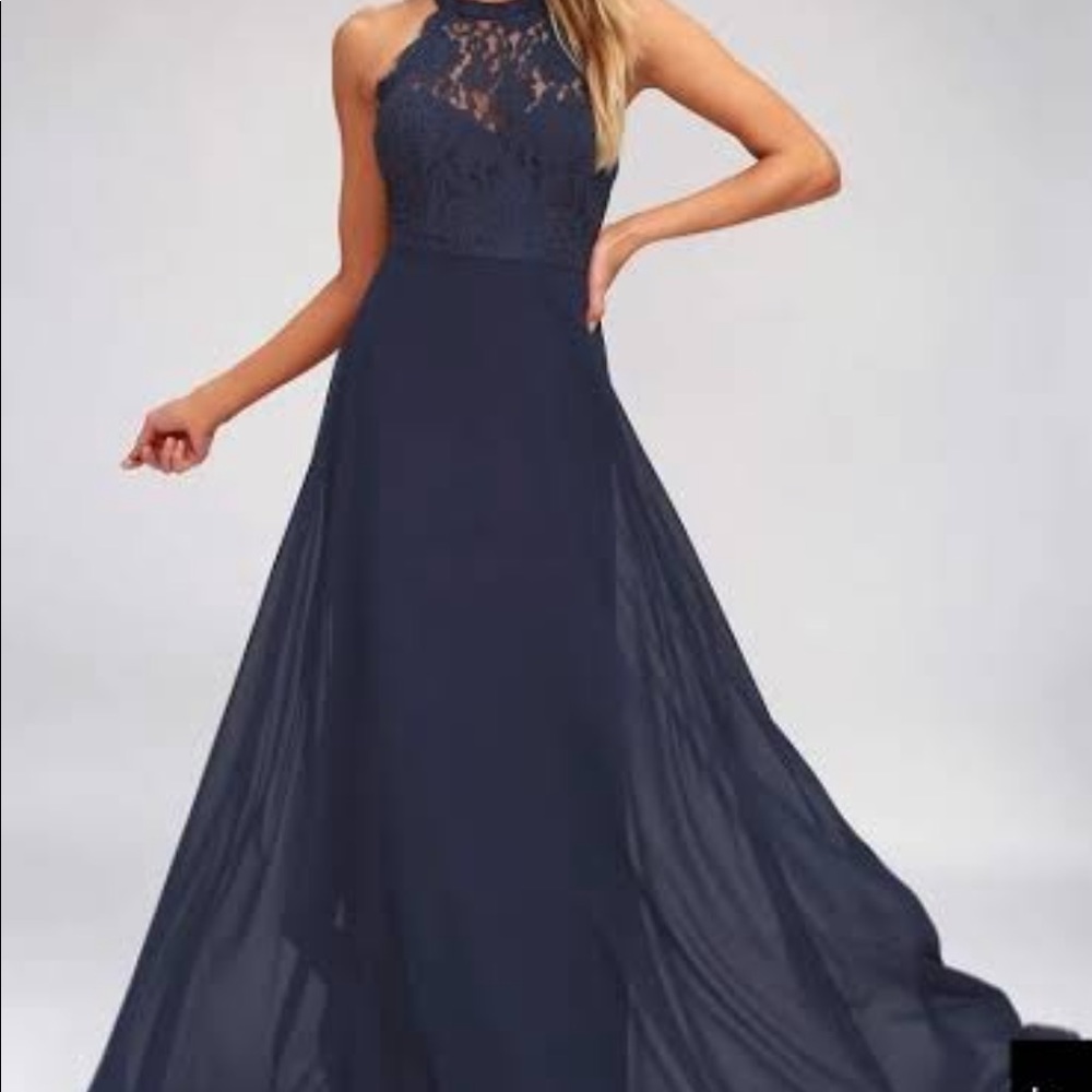 Lulu’s Navy Blue Dress